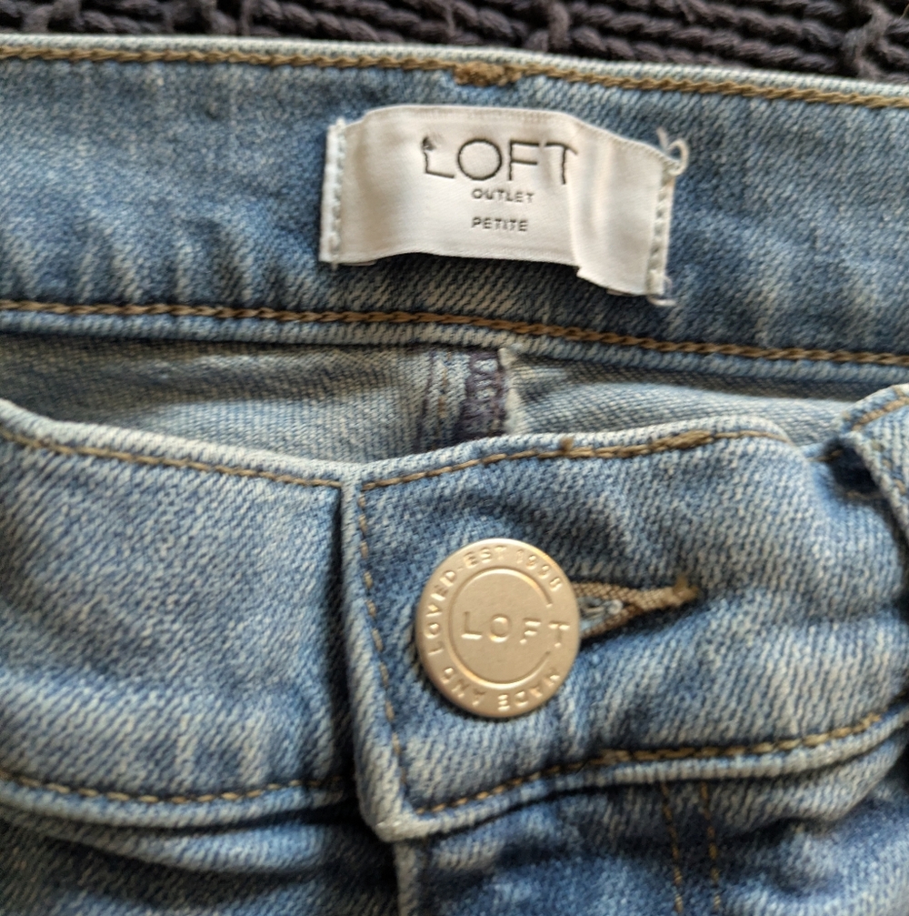 LOFT Skinny Ankle Jeans 4P - Picture 5 of 10